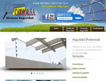Tablet Screenshot of carmor.net