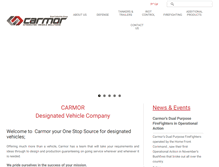 Tablet Screenshot of carmor.com